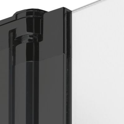 Sea-Horse Fresh Line kabina prysznicowa 80x80 cm kwadratowa czarny mat/szkło przezroczyste BKP2591TK