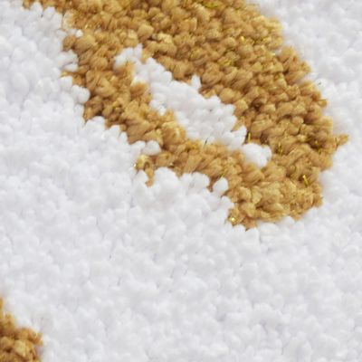 Sepio Beautiful dywanik łazienkowy 50x80 cm biały/wzór 10DYWLAZBEA80