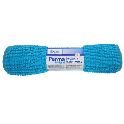 Sepio Parma dywanik łazienkowy 50x80 cm niebieski 10DYWPARBLU50