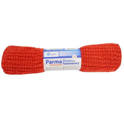 Sepio Parma dywanik łazienkowy 40x60 cm czerwony 10DYWPARRED40