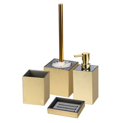 Sepio Eldorado Gold szczotka toaletowa stojąca złoty 10SZCELDWCGOL