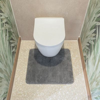 Sealskin Cosima dywanik łazienkowy 60x56 cm pod WC szary 800633