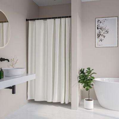 Sealskin Cosima zasłona prysznicowa 200x240 cm biała 800643