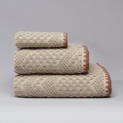 Sealskin Luna ręcznik 50x30 cm bawełniany beżowy 800826