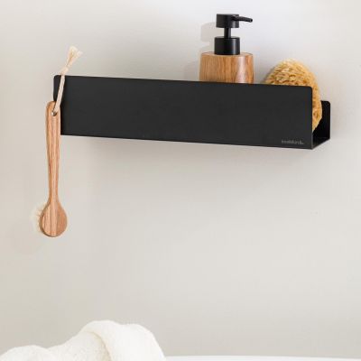 Sealskin Brix półka prysznicowa 35 cm czarna 800794