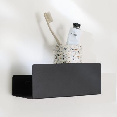 Sealskin Brix półka prysznicowa 20 cm czarna 800792