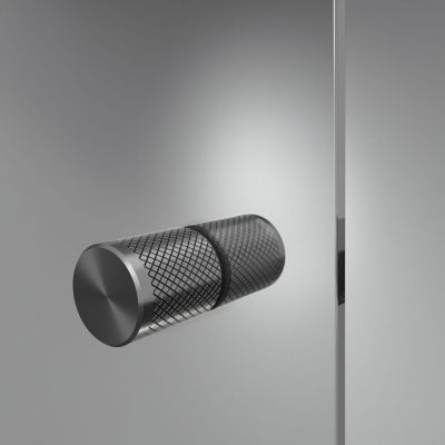 Sealskin Contour drzwi prysznicowe 140 cm wnękowe szary mat/szkło przezroczyste CD121406145100