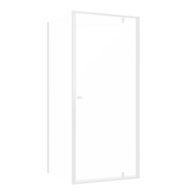 Sealskin Contour kabina prysznicowa 90x90 cm kwadratowa biały mat/szkło przezroczyste CD180906025100
