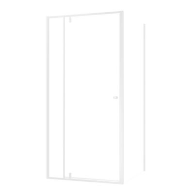 Sealskin Contour kabina prysznicowa 100x100 cm kwadratowa biały mat/szkło przezroczyste CD181006025100