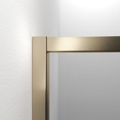 Sealskin Contour drzwi prysznicowe 90 cm złoty szczotkowany/szkło przezroczyste CD200906495100