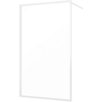 Sealskin Contour Walk-In ścianka prysznicowa 100 cm wolnostojąca biały mat/szkło przezroczyste CDA30986025100