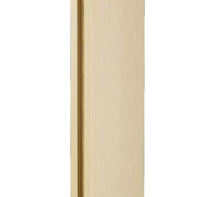 Sealskin Contour Walk-In ścianka prysznicowa 140 cm wolnostojąca złoty szczotkowany/szkło przezroczyste CDA31386495100