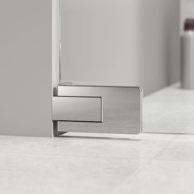 Sealskin Pure drzwi prysznicowe 80 cm uchylne chrom połysk/szkło przezroczyste PU140806265100