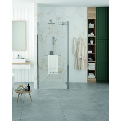 Sanplast Altus PI/ALTIIa Walk-In ścianka prysznicowa 110 cm chrom błyszczący/szkło przezroczyste 600-121-2551-42-401