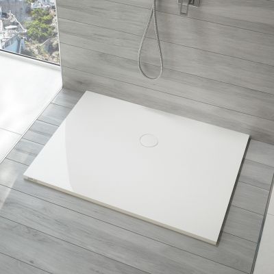 Sanplast Open Mineral brodzik 140x90 cm prostokątny biały 645-430-0570-01-000