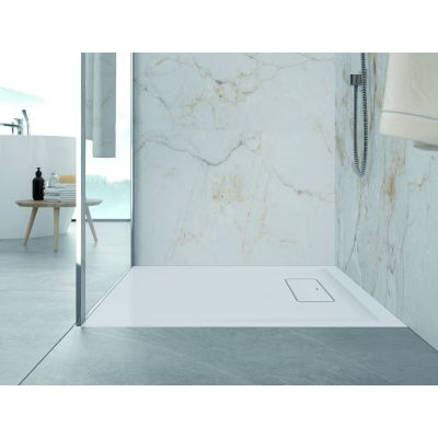 Sanplast Modern Mineral brodzik prostokątny 160x100 cm biały 645-570-0690-01-000