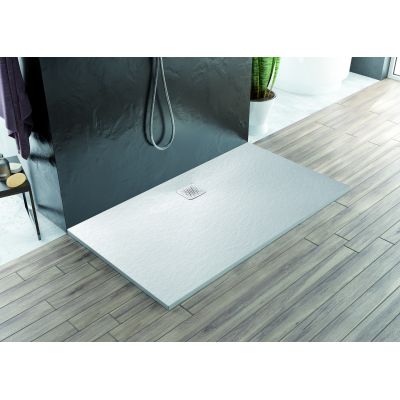 Sanplast Eco Mineral brodzik prostokątny 80x90 cm biały 645-580-0320-01-020