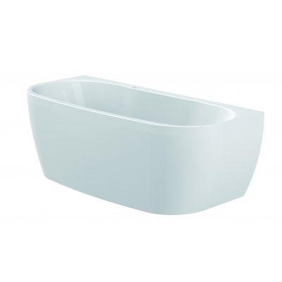 Sanplast Luxo wanna przyścienna 170x75 cm owalna biała 610-370-1180-01-000