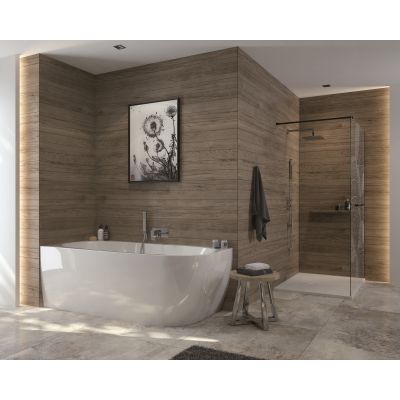 Sanplast Luxo wanna z obudową 180x80 cm lewa biała 610-370-1220-01-000