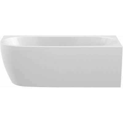 Sanplast Luxo wanna z obudową 180x80 cm prawa biała 610-370-1280-01-000