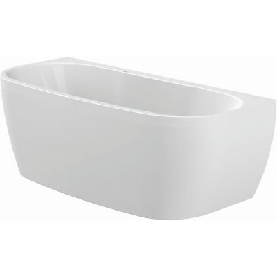 Sanplast Luxo wanna przyścienna 170x75 cm owalna biała 632-370-1180-01-000