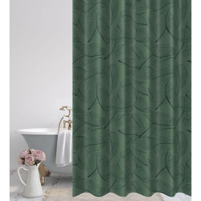 Splendid Moss zasłona prysznicowa 180x180 cm zielona LA-MOSS-ZASŁ-ZIE