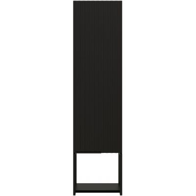 Strama Turf szafka 33x28x130 cm boczna wisząca czarna 24.200.88