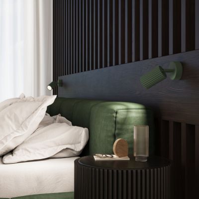 Sollux Lighting Karbon kinkiet 1x10 W zielony SL.1616