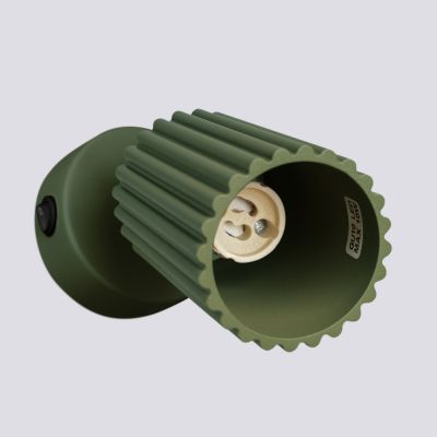 Sollux Lighting Karbon kinkiet 1x10 W zielony SL.1617