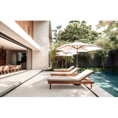 Savoia Travertine płytka ścienno-podłogowa 120x60 cm beżowa-biała