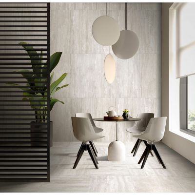 Savoia Travertine płytka ścienno-podłogowa 120x60 cm beżowa-biała