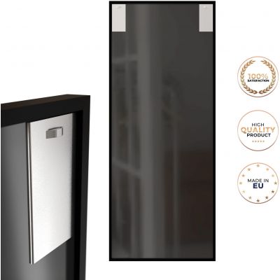Styler Loft lustro 60x150 cm prostokątne czarny LU-12370