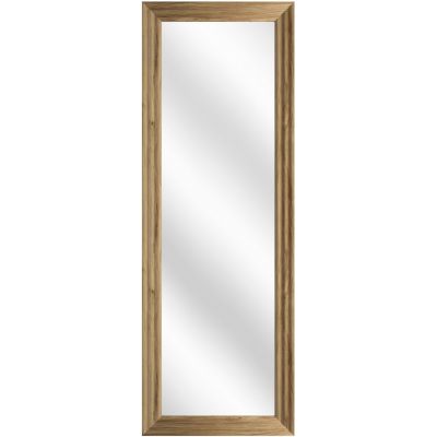 Styler Wave lustro 50x142 cm prostokątne drewno LU-12429