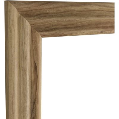 Styler Wave lustro 50x142 cm prostokątne drewno LU-12429