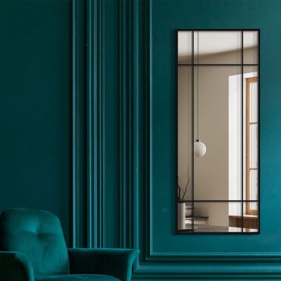 Styler Loft lustro 60x150 cm prostokątne czarny LU-12371