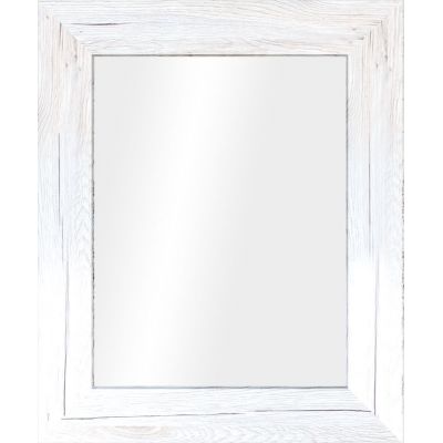 Styler Jyvaskyla lustro prostokątne 60x86 cm rama białe drewno mat LU-01215