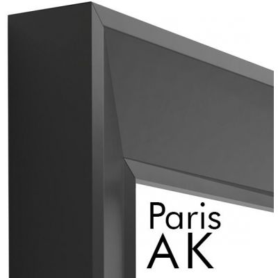 Styler Paris lustro prostokątne 42x137 cm rama czarny mat LU-12294