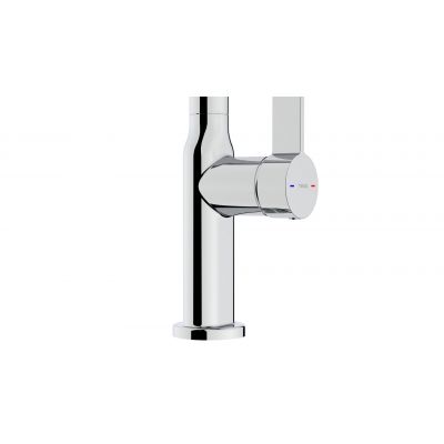 Teka Oval bateria kuchenna stojąca chrom 116020013