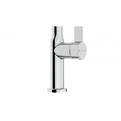 Teka Oval bateria kuchenna stojąca chrom 116020017