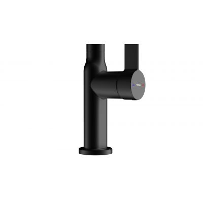 Teka Oval bateria kuchenna stojąca czarna 116020019