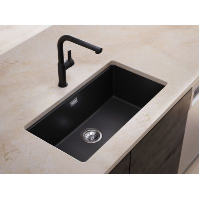 Teka Oval bateria kuchenna stojąca czarna 116020019