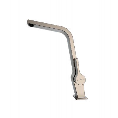 Zestaw Teka Flexlinea zlewozmywak stalowy z syfonem 54x44 cm grafit z baterią kuchenną ICC (115000024, 116030005)