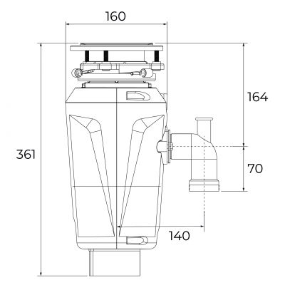 Teka TR rozdrabniacz odpadów 115890042