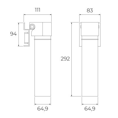 Zestaw Teka Uni bateria kuchenna do filtra wody stojąca inox z filtrem podzmywakowym (116030084, 118510000)