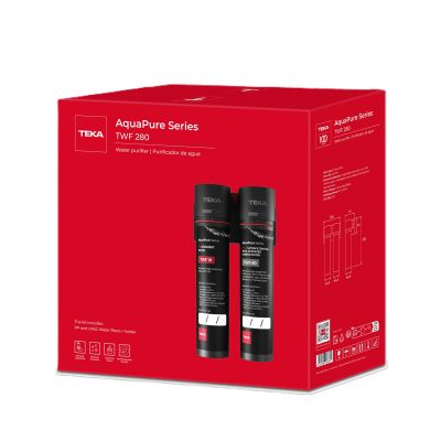 Zestaw Teka Uni bateria kuchenna do filtra wody stojąca inox z filtrem podzlewozmywakowym (116080001, 118510001)