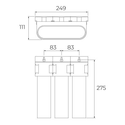 Zestaw Teka Uni bateria kuchenna do filtra wody stojąca inox z filtrem podzlewozmywakowym (116080001, 118510002)