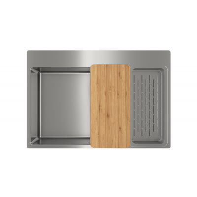 Teka Forlinea zlewozmywak z akcesoriami 75x51 cm stal 115000083