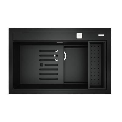 Teka Nova XXL zlewozmywak Tegranit 79x51 cm czarny 115230057