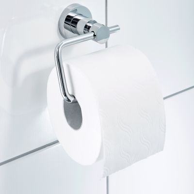 Tesa Loxx uchwyt na papier toaletowy bez wiercenia chrom 40272
