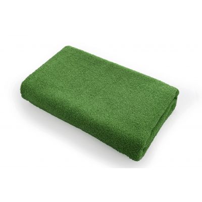 Texpol Gładki ręcznik łazienkowy 70x140 cm bawełna 500 g zieleń butelkowa